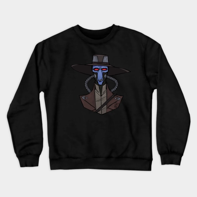 Cad Bane Crewneck Sweatshirt by certibbs